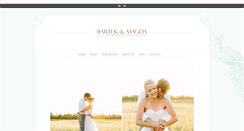 Desktop Screenshot of bartekandmagda.com